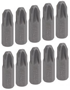 Kreuz-Bit PZ4, 10er Pack (Antrieb: Aussensechskant 6,3mm)