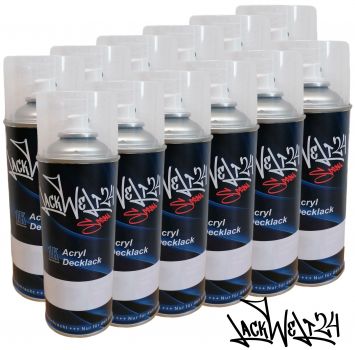 12x Acryl Lack RAL (4003) Erikaviolett, 400ml Sprühdosen (3 Glanzstufen möglich), Lackwelt24