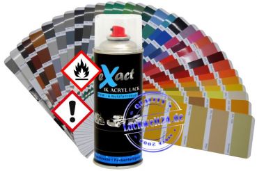 1K Acryl-Lackspray Hyundai (F1) Ebony Black, 400ml Sprühdose