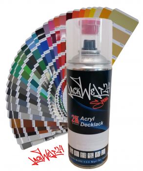 2K-Acryl-Lackspray RAL (1001) Beige, 4 Glanzstufen wählbar, 400ml Sprühdose, LW24