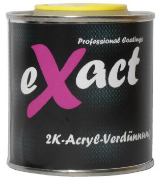 eXact 2K-Verdünnung, "normal", 0,25 Liter Dose, f. 2K-Lack & Basislack