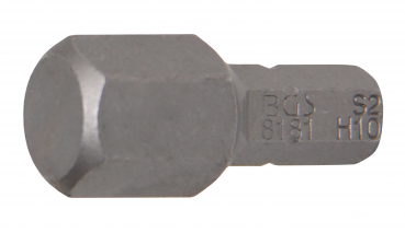 Bit - Innensechskant 10mm, (Antrieb: Aussensechskant 6,3mm)