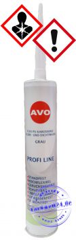 AVO Flex PU Dichtmasse Karrosserie Klebe- und Dichtmasse weiss 360g Kartusche