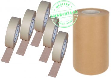 1 Rolle Abdeckpapier 20cm breit (300m lang) + 5x Abdeckband 18mm (50m lang)