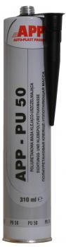 PU Dichtmasse APP PU50, SCHWARZ, Kartusche, 310ml, überlackierbar