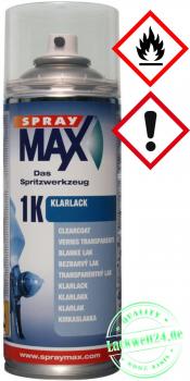 SprayMax 1K-Klarlack, Glänzend, 400ml Spraydose