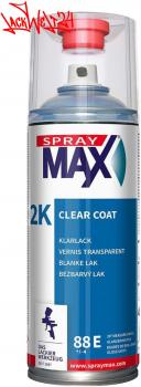 SprayMax 2K-Klarlack, GLÄNZEND, 400ml Spraydose, UV-Fest, Benzinfest