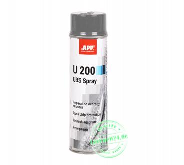 Steinschlagschutz GRAU, APP, U200, überlackierbar, 500ml Sprühdose