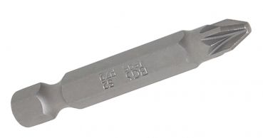 Kreuz-Bit PZ2, Länge: 50mm, Langbit, (Antrieb: Aussensechskant 6,3mm)