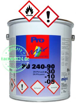 MIPA/eXact 2K-Acryl-Lack, Mercedes (nach Farbauswahl), 5kg Dose, (4 Glanzstufen wählbar)