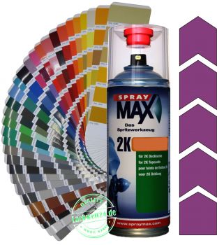 2K-Acryl-Lackspray RAL 4008 Signalviolett, 4 Glanzstufen wählbar, 400ml Sprühdose