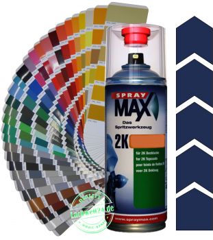 2K-Acryl-Lackspray RAL 5013 Kobaltblau, 4 Glanzstufen wählbar, 400ml Sprühdose