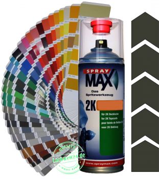 2K-Acryl-Lackspray RAL 6006 Grauoliv, 4 Glanzstufen wählbar, 400ml Sprühdose