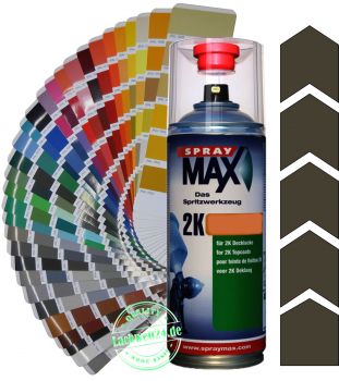 2K-Acryl-Lackspray RAL 6014 Gelboliv, 4 Glanzstufen wählbar, 400ml Sprühdose