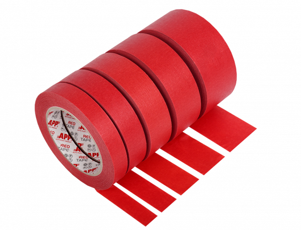 Profi Abdeckband "Red Tape", bis 110°C, 50m Rolle, in 18/24/30/36/48mm wählbar