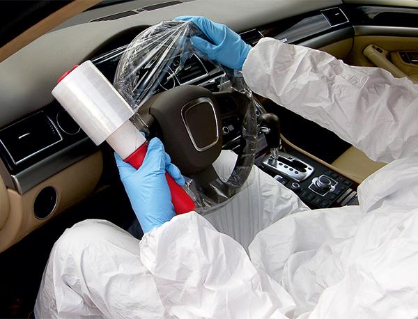 Strechfolie, Abdeckfolie, 10cm breit, 150 Rolle