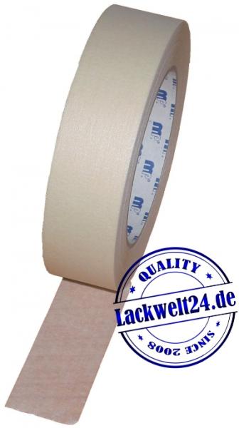 Abdeckband, Krepp, Beige, 50 Meter Rolle, in 18/24/30/36/48mm wählbar