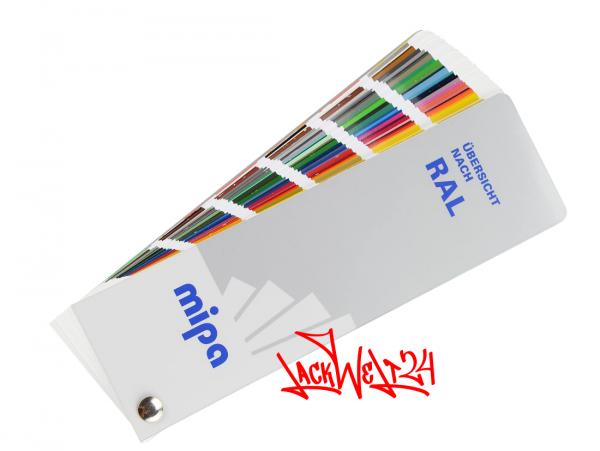 RAL Farbkarte / Farbfächer zur Farbidentifizierung