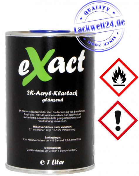 eXact 2K-Klarlack, glänzend, 1 Liter Dose