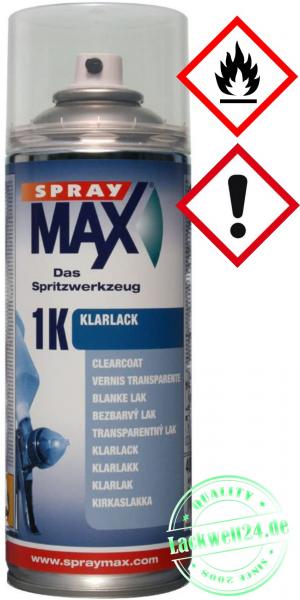 SprayMax 1K-Klarlack, Glänzend, 400ml Spraydose