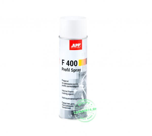 Hohlraum Spray, transparent, APP F400, mit Sprühsonde, 400ml Sprühdose