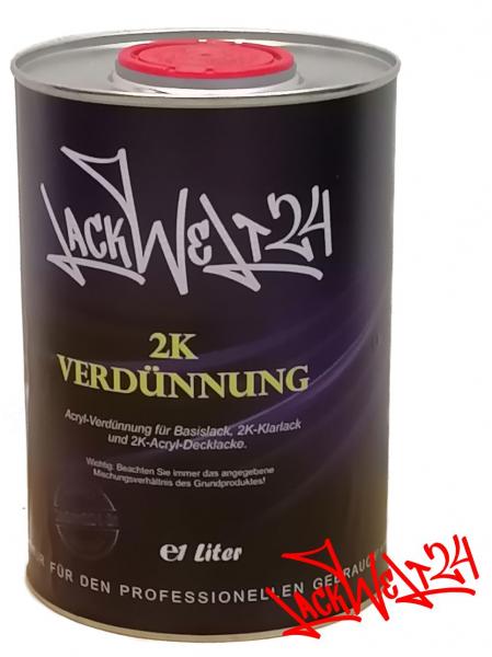 2K Verdünnung, normal, 1 Liter Dose, Lackwelt24
