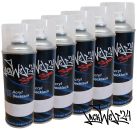 6x Acryl Lack RAL (9003) Signalweiss, 400ml Sprühdosen (3 Glanzstufen möglich), Lackwelt24