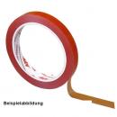 Zierlinienband, Rot, 3mm breit, 33m Rolle