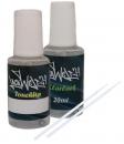 Lackstift 2er-Set VW/Audi Wunschfarbton, glänzend, je 20ml Basislack/Klarlack