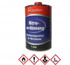 Nitroverdünnung, 1 Liter Dose, zum Reinigen & für Nitrolacke
